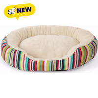 Petco Color Striped Step-In Dog Bed