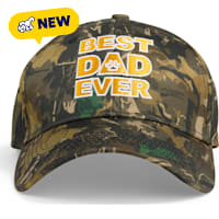 Petco Best Dad Ever Camo Adult Baseball Hat