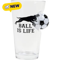 Petco Ball Is Life Soccer Ball Pint Glass