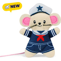Petco Americana Traditional Sailor Mouse Cat Toy
