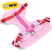 Wild One Bubblegum Colorblock Step-In Dog Harness