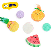 Petco Fruit Plush & Ball Cat Toy Variety Multipack