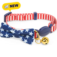 Petco Red White & Blue Breakaway Cat Collar