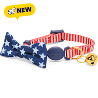 Petco Red White & Blue Breakaway Kitten Collar