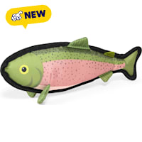 Petco Salmon Tough Plush Dog Toy