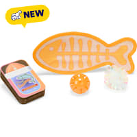 Petco Multipack Scratcher and Tinned Fish Cat Toy