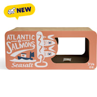 Petco Salmon Tin Cardboard Cat Scratcher