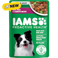 Iams ProActive Health Beef, Peas and Carrots Recipe Adult Wet Dog Food