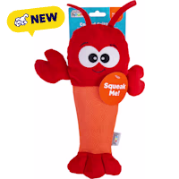 Outward Hound Coated Critterz Lobster Dog Toy