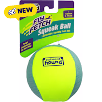 Outward Hound FlyFetch Squeak Ball Dog Toy