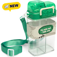 Petco Talk Sh!t Squared Two-Sided Dual Water Bottle