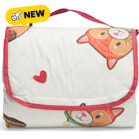 Petco Pet Print Fold-Up Portable Picnic Blanket