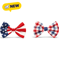 Petco Americana Red White & Blue Pet Bowtie Pack