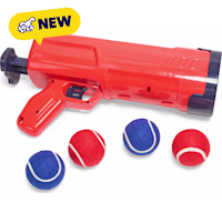 Petco Red White & Blue Tennis Ball Blaster Dog Toy