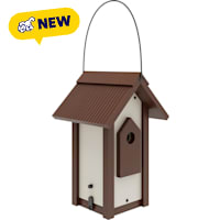 New Age Pet ECOFLEX Feathered Friends A-Frame Retreat Bird Feeder
