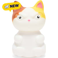 Petco Squeeze Head Cat Squish Toy