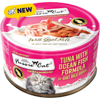 Fussie Cat Premium Tuna w/Oceanfish in Goat Milk Cat Food