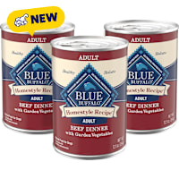 Blue Buffalo Homestyle Recipe Beef Dinner Chicken Recipe Wet Adult Dog Food