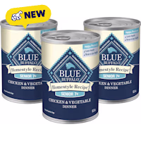 Blue Buffalo Homestyle Chicken Recipe Senior 7+ Chicken Wet Adult Senior 7+ Dog Food