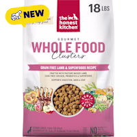 The Honest Kitchen Gourmet Whole Food Clusters Grain Free Lamb & Superfoods Recipe Dog Food