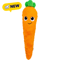 Outward Hound Veggie Palz Carrot Dog Toys