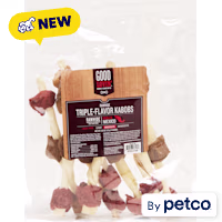 Good Lovin' Triple Flavor Wrapped Rawhide Kabob Dog Chews