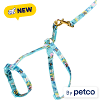 YOULY Tropical Cat Harness and Leash Set