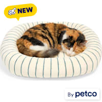 EveryYay Striped Rectangle Lounger Cat Bed