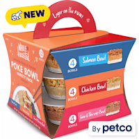 WholeHearted Poke Bowl Food for Cats Variety Pack