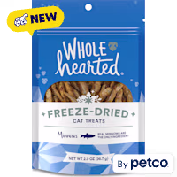 WholeHearted Whole Minnow Freeze-Dried Cat Treats