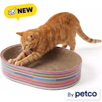 EveryYay Oval Bed Cat Scratcher