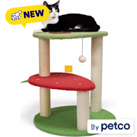 EveryYay Fruit Novelty 2-Level Cat Tree