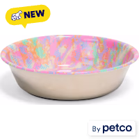 EveryYay Printed Stainless Steel Dog Bowl