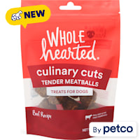 WholeHearted Beef Recipe Tender Meatballs Treats for Dogs