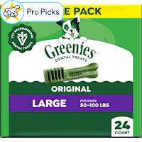 Greenies Original Large Natural Dog Dental Care Chews Oral Health Dog Treats