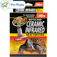 Zoo Med Repticare Ceramic Infrared Heat Emitters, 100 Watts