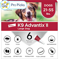 K9 Advantix II Vet-Recommended Flea, Tick & Mosquito Treatment & Prevention for Large Dogs