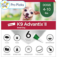K9 Advantix II Vet-Recommended Flea, Tick & Mosquito Treatment & Prevention for Small Dogs