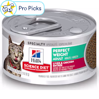 Hill's Science Diet Adult Perfect Weight Liver & Chicken Entree Canned Wet Cat Food