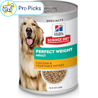 Hill's Science Diet Adult Perfect Weight Chicken & Vegetable Entree Canned Wet Dog Food
