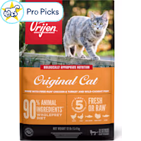 ORIJEN Cat High Protein Fresh & Raw Animal Ingredients Dry Food