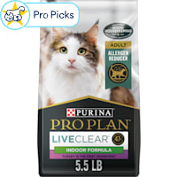 Purina Pro Plan LIVECLEAR Turkey and Rice Formula Allergen Reducing Indoor Cat Food