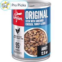 ORIJEN Real Meat Shreds, Original Stew Wet Dog Food