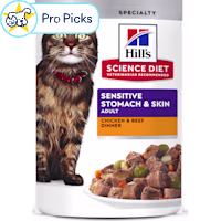 Hill's Science Diet Adult Sensitive Stomach & Sensitive Skin Chicken & Beef Cat Food