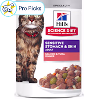 Hill's Science Diet Adult Sensitive Stomach & Sensitive Skin Salmon & Tuna Cat Food