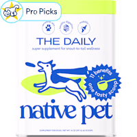 Native Pet The Daily Powder 11-in-1 Multivitamin Supplement for Dogs