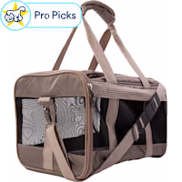 Sherpa Deluxe Fungi Airline Approved Soft Sided Dog & Cat Carrier