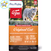 ORIJEN Original Chicken & Turkey and Wild-Caught Fish Dry Cat Food