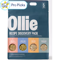 Ollie Fresh Recipe Dog Food Discovery Pack