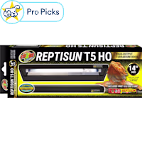 Zoo Med ReptiSun T5 HO Terrarium Hood with 10.0 Bulb, 14" L